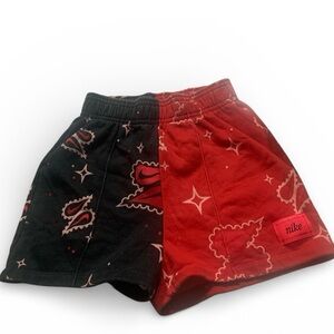 Nike woman’s shorts size M Two-Tone Black and Red Shorts
